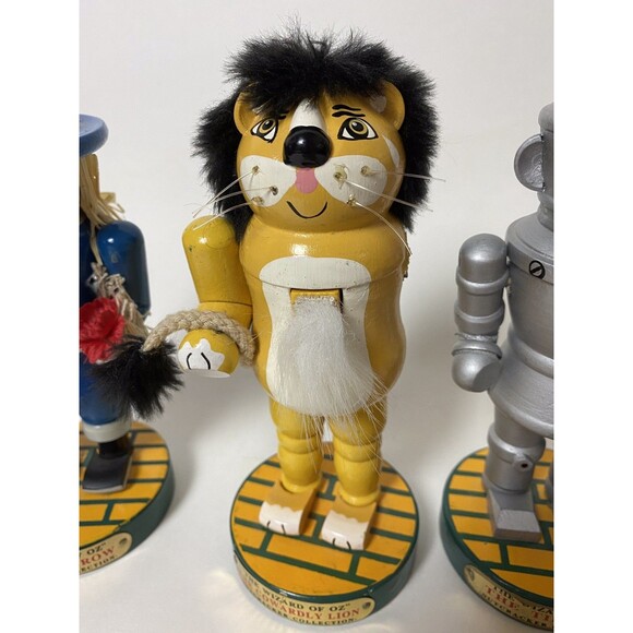 The Wizard of OZ Nutcracker Collection Kurt Adler 3 Piece Set Christmas Decor - Picture 6 of 11